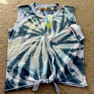 Vintage Havana sleeveless tie dye shirt - brand new